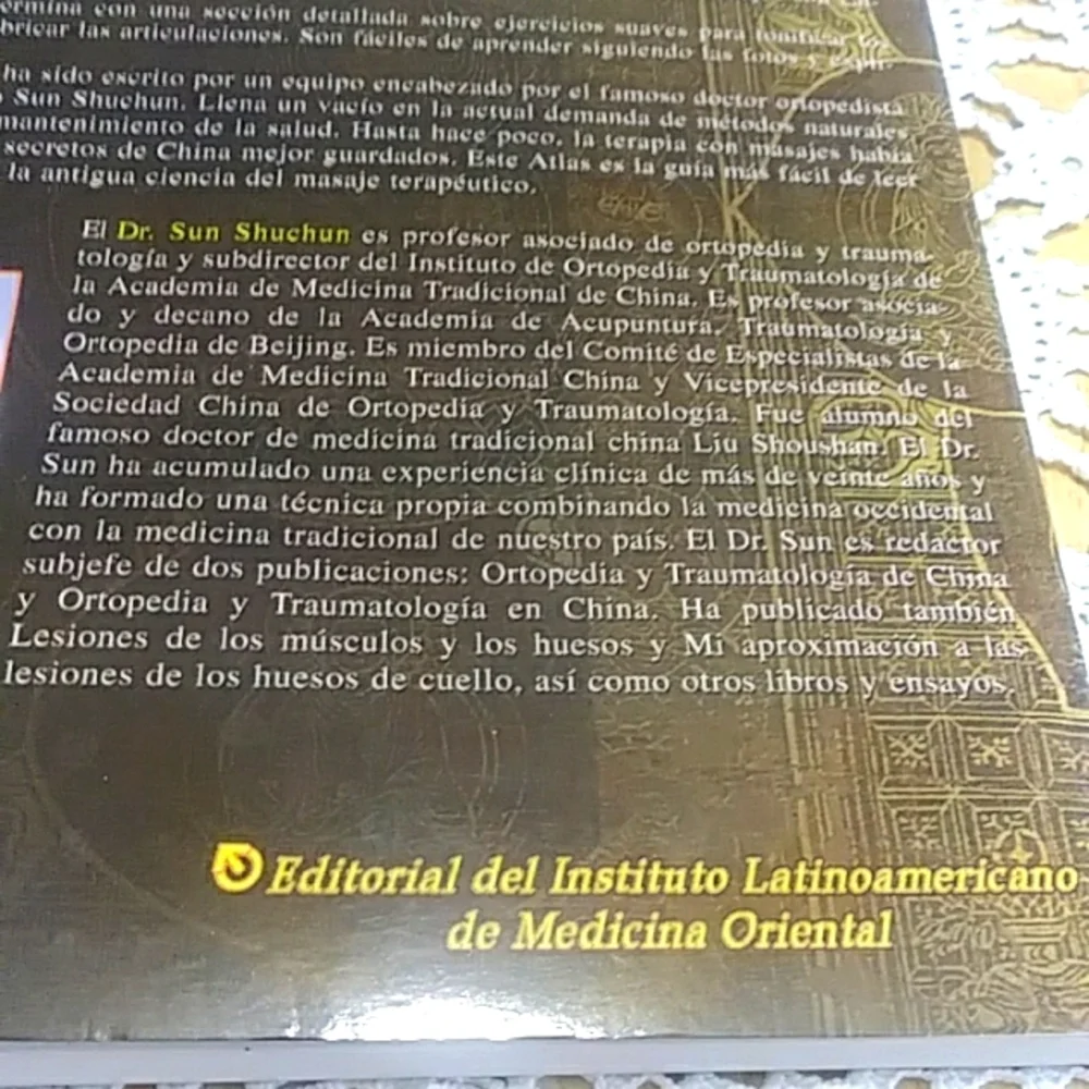 Atlas de movimientos terapeuticos para el tratamiento de enfermedades. Masje